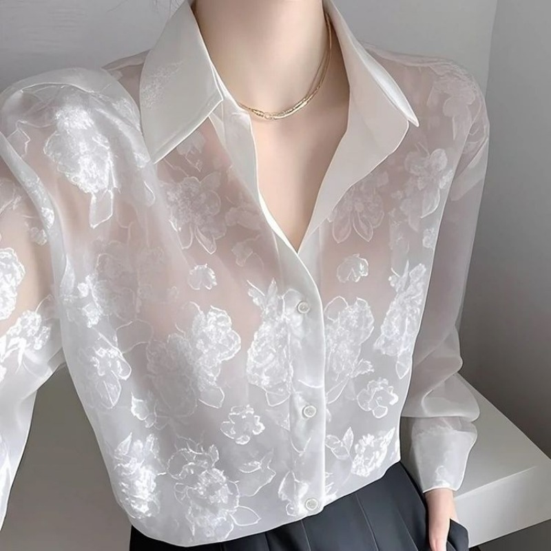 Good Floral & Wedding Decor Supply - Sonnenschutzhemd für Damen, Frühjahr 2025, neu,