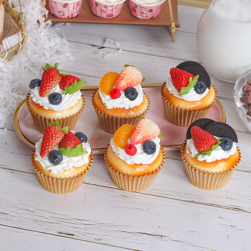 Gefälschte Cupcake Obst Kuchen – Wedding Cake Supply Bewertung und Preis
