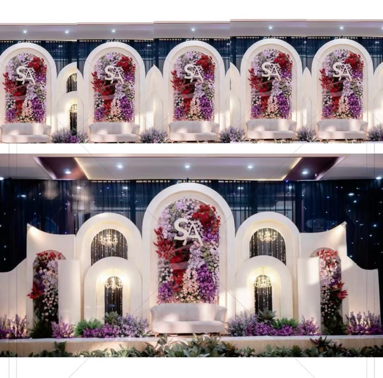 Hochzeitsdekoration PVC-Bogen- – Wedding Supply Rentals Bewertung und Preis