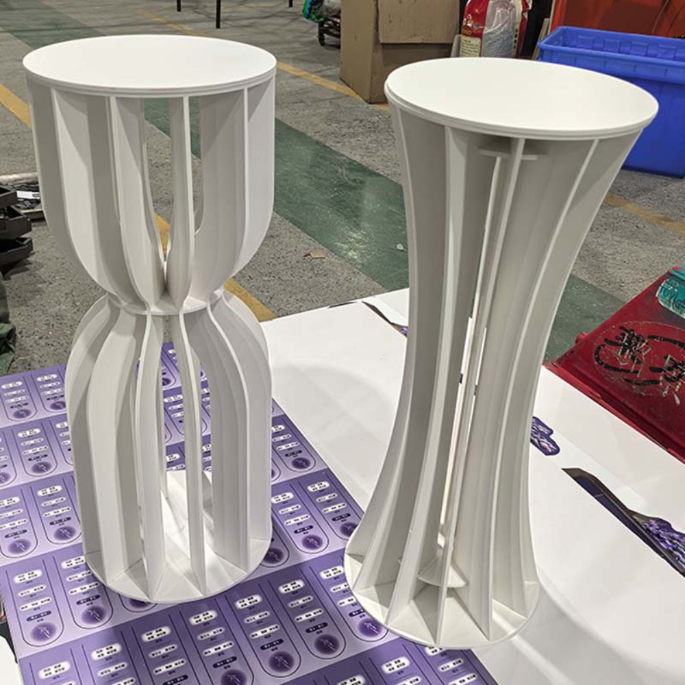 Sanduhr-PVC-Römische Säule Blu – Wedding Supply Rentals Bewertung und Preis