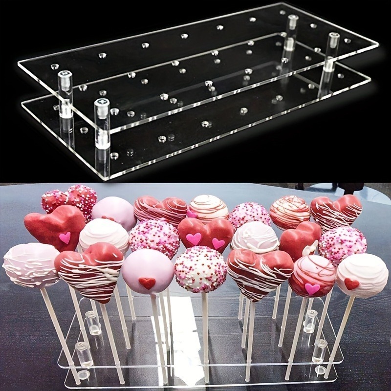 2er-Pack Transparente Acryl-Ca – Wedding Cake Supply Bewertung und Preis