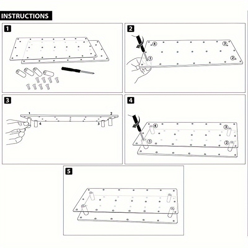 2er-Pack Transparente Acryl-Ca – Wedding Cake Supply Bewertung und Preis