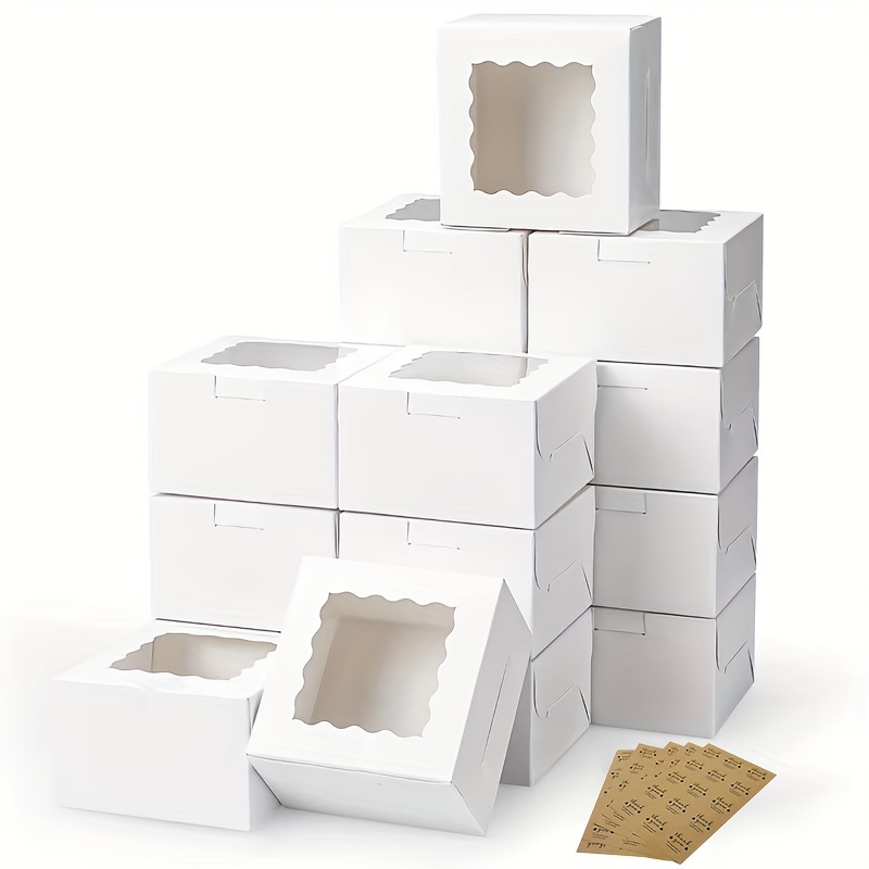10 Stück Kraftpapier-Kuchen- u – Wedding Cake Supply Bewertung und Preis